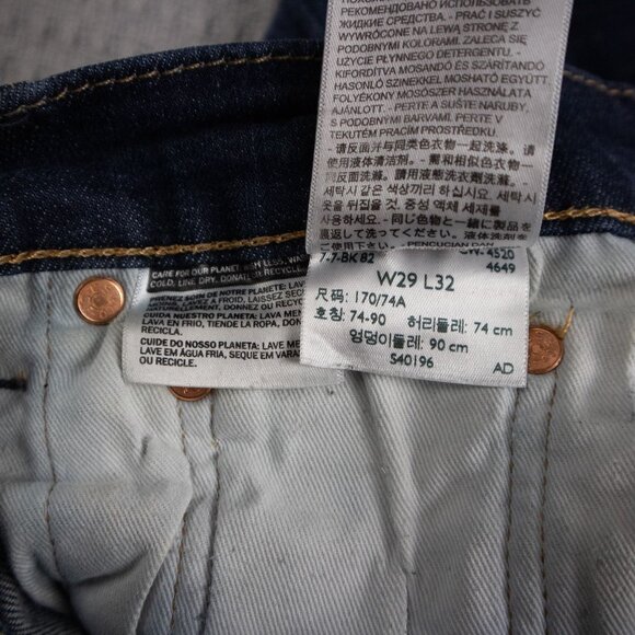 Levi's Premium 502 Denim Jeans 29x32 - Picture 5 of 8
